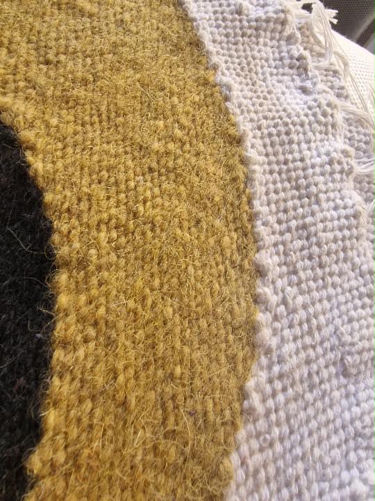 The Elephant — Handwoven Wool Wall Hanging