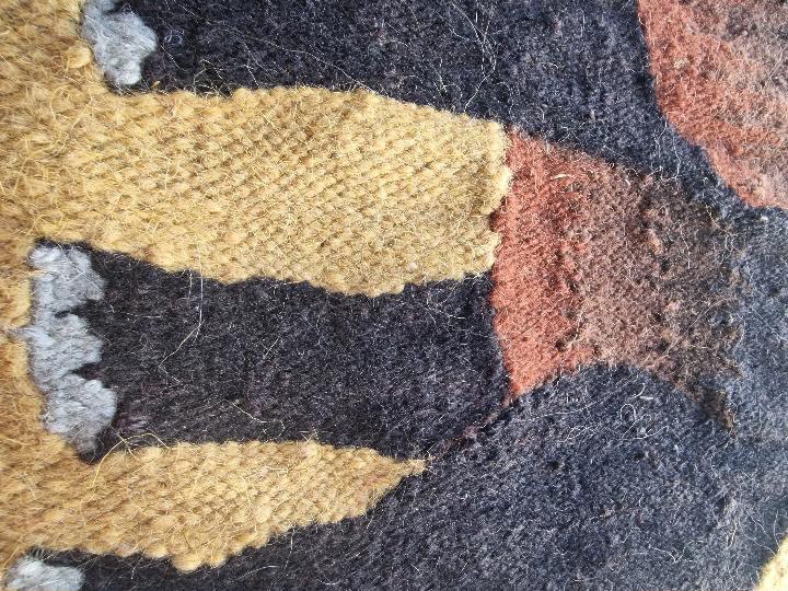 The Elephant — Handwoven Wool Wall Hanging